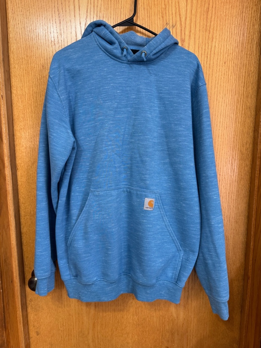 Men’s Carhartt Heather Blue Hooded Sweatshirt